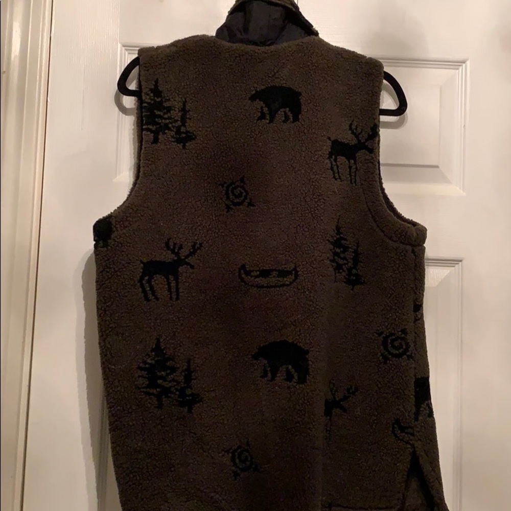 VINTAGE button down vest - Picture 6 of 7